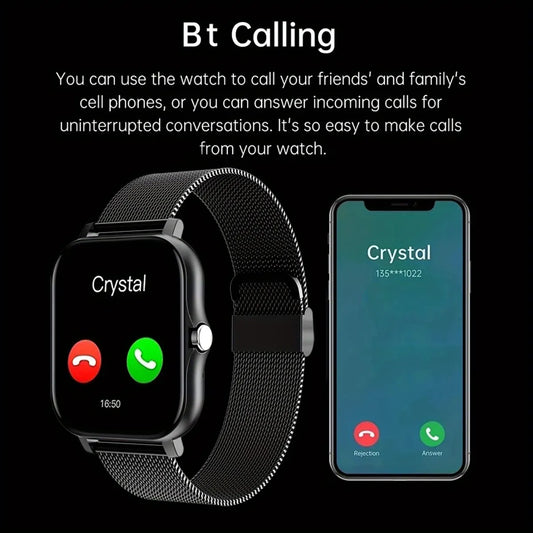 Unisex Trendy Intelligent Bluetooth Call Smart Watch