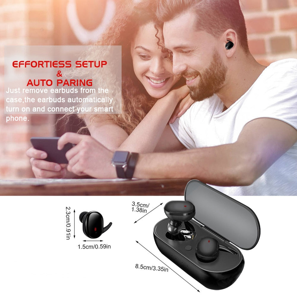 One-Touch Wireless Bluetooth Earphone